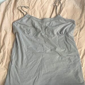 American Eagle Outfitters Gray Camisole Top L
